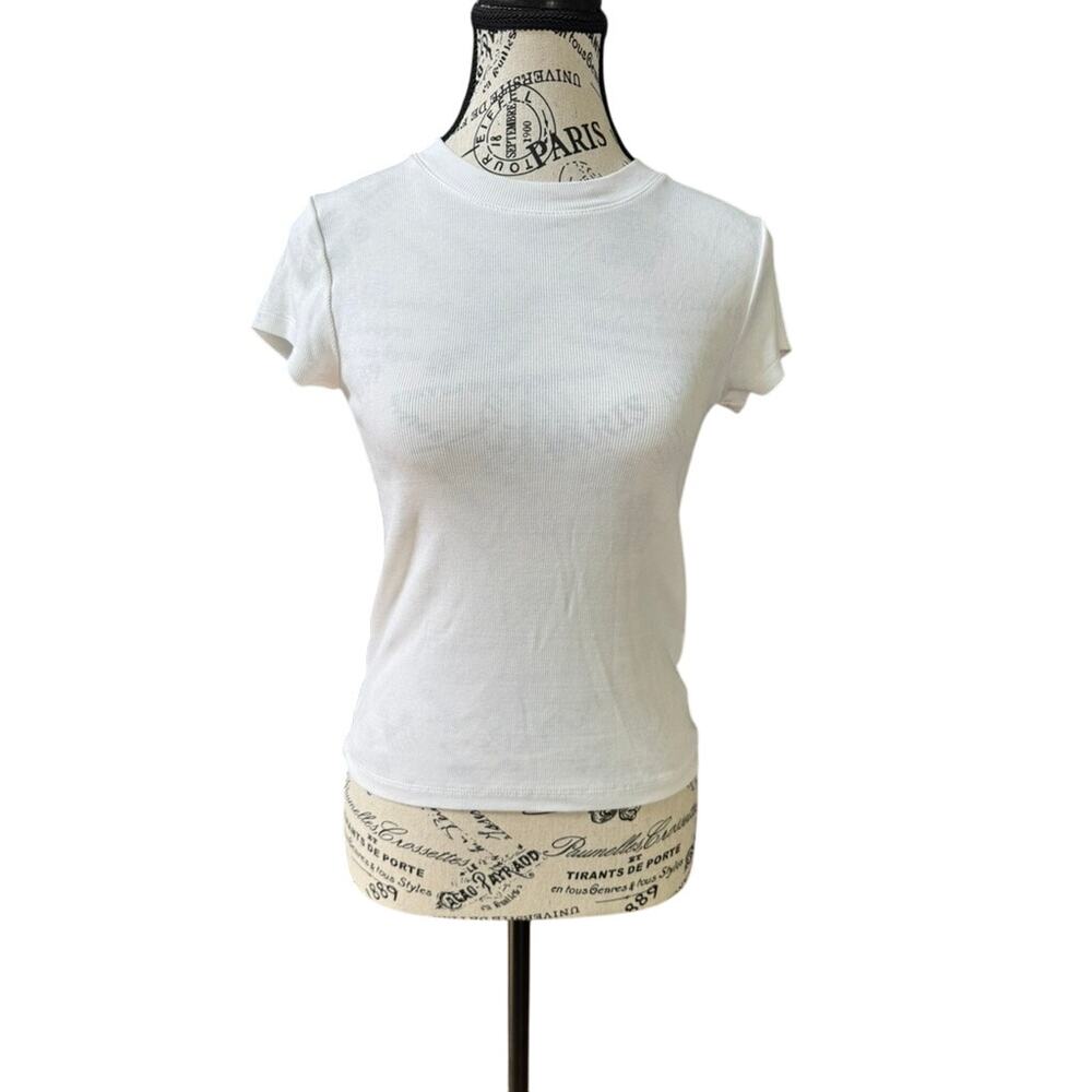 Madewell Supima Ribbed‎ Tee - Picture 2 of 5